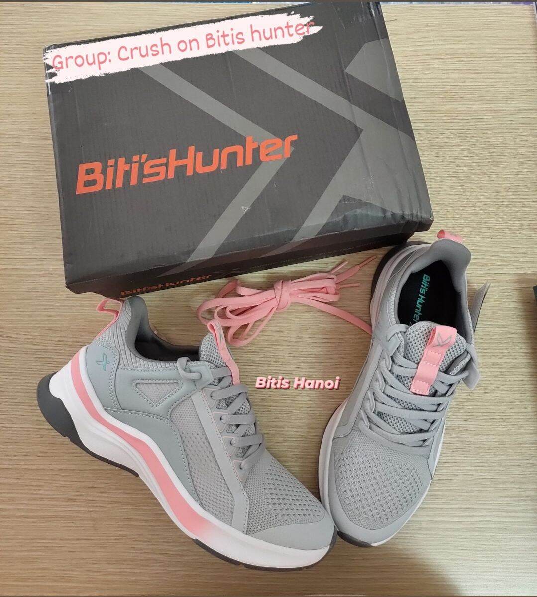Giày thể thao nữ - Bitis hunter X - Pink Grey