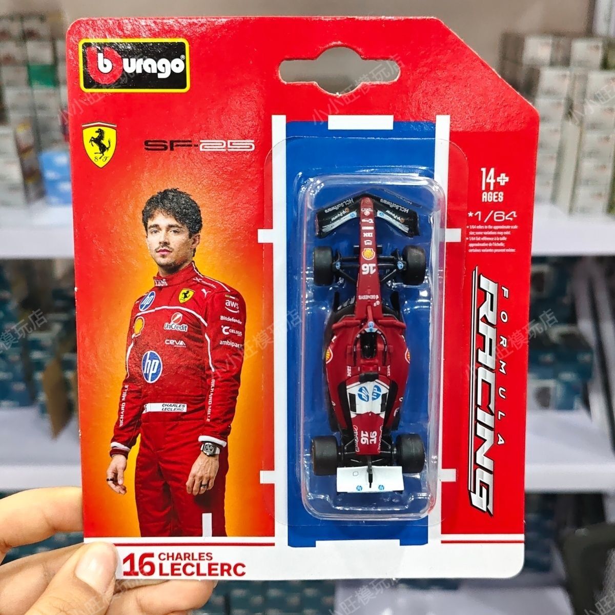 Bburago | Mô Hình Hợp Kim Công Thức 1 Tỷ Lệ 1:64