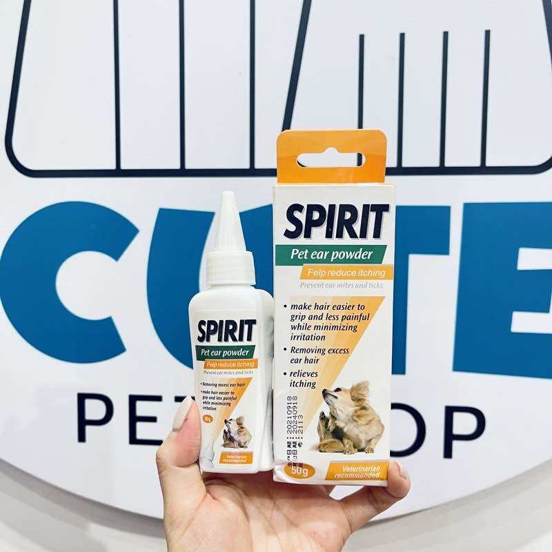 Bột nhổ lông tai Spirit dành cho cún mèo🔅