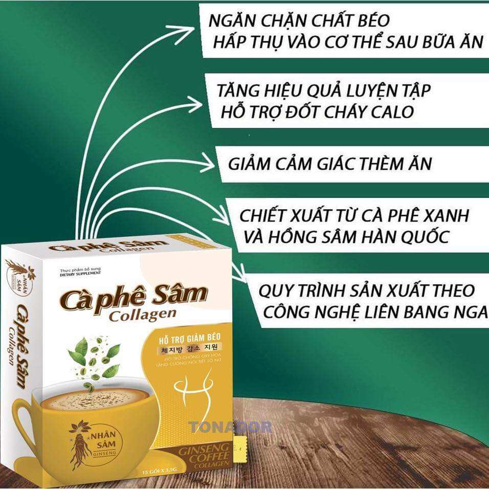 Cobom 5 hộp cà phê giảm cân