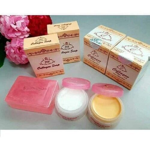 sỉ 10 bộ kem collagen plus vit e 3 món (loại thường)