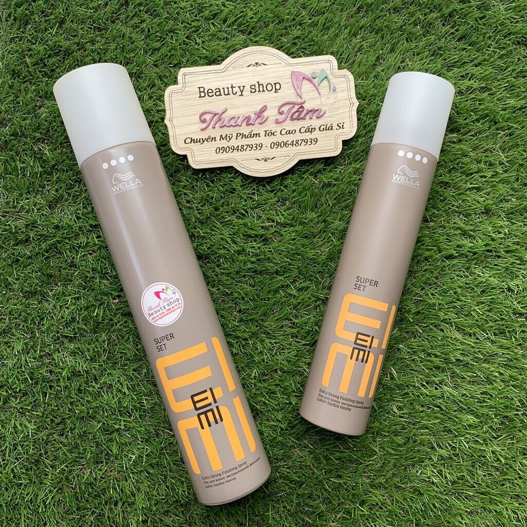 [HCM]MOUSSE tạo phồng định hình tóc cấp độ 3 WELLA EIMI SUPER SET 300ml