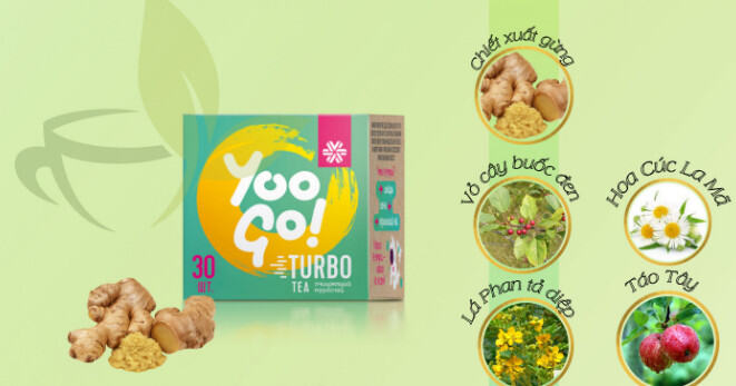 Trà thảo mộc Yoo Go Turbo Tea siberian, Hỗ trợ giảm cân