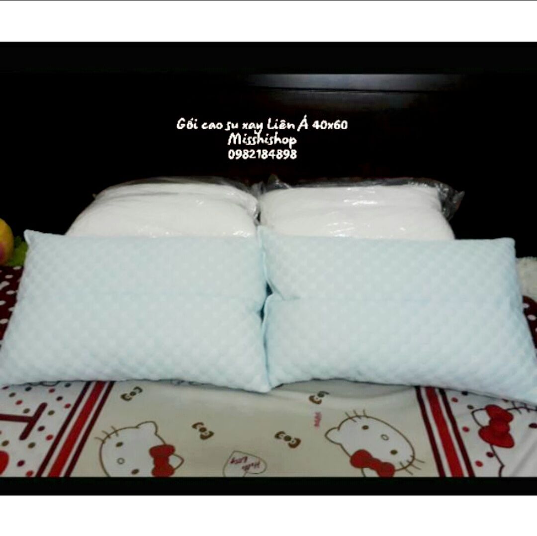 Gối nằm cao su xay liên á 40x60