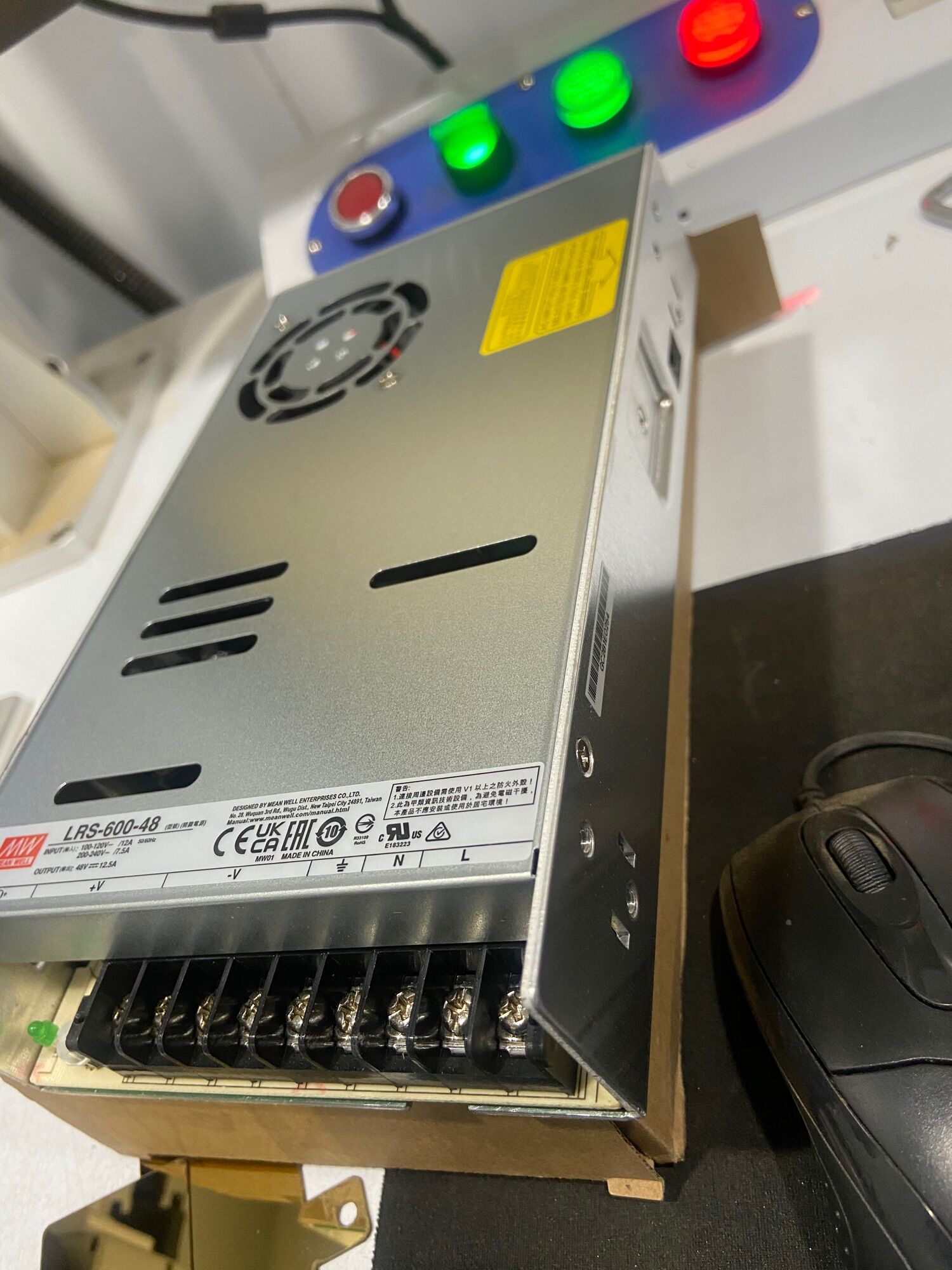 Nguồn meanwell  LRS-600-48 ( 48V/12.5A )