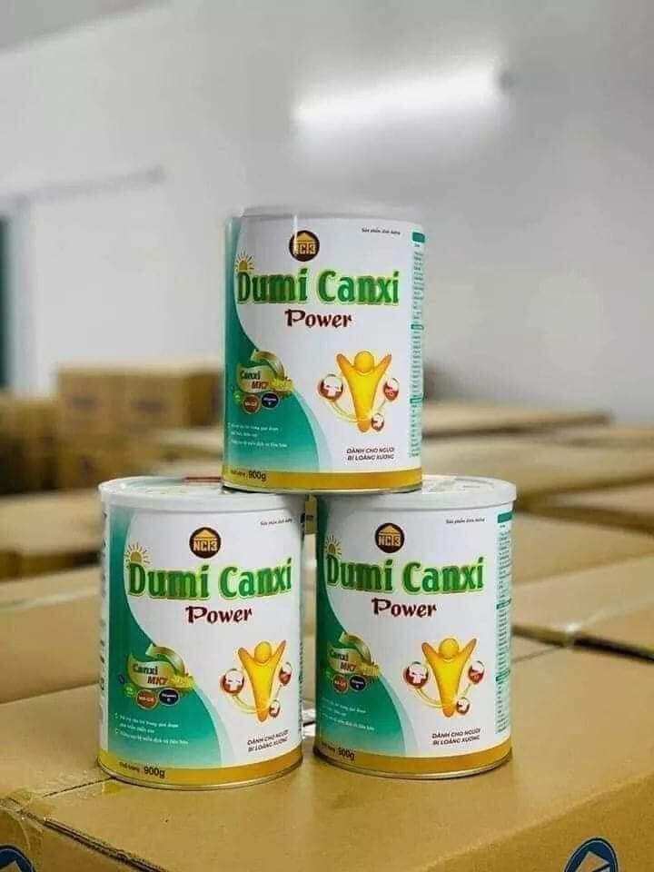 Sữa bột dumi canxi power cho xương chắc khỏe 900g