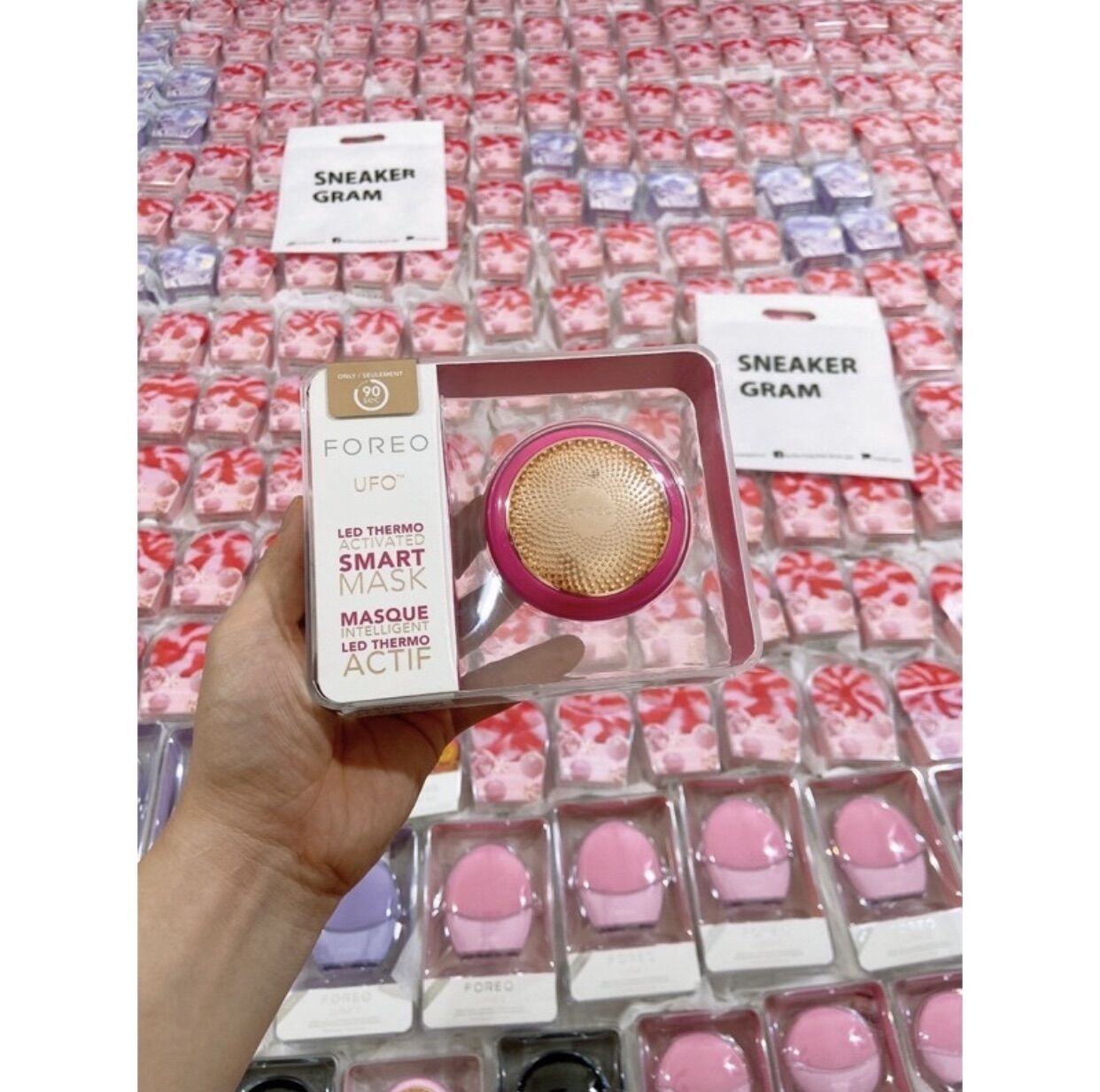 Máy đắp mặt nạ 90s FOREO UFO 1 (Đủ Bill - Free BH 2 năm)
