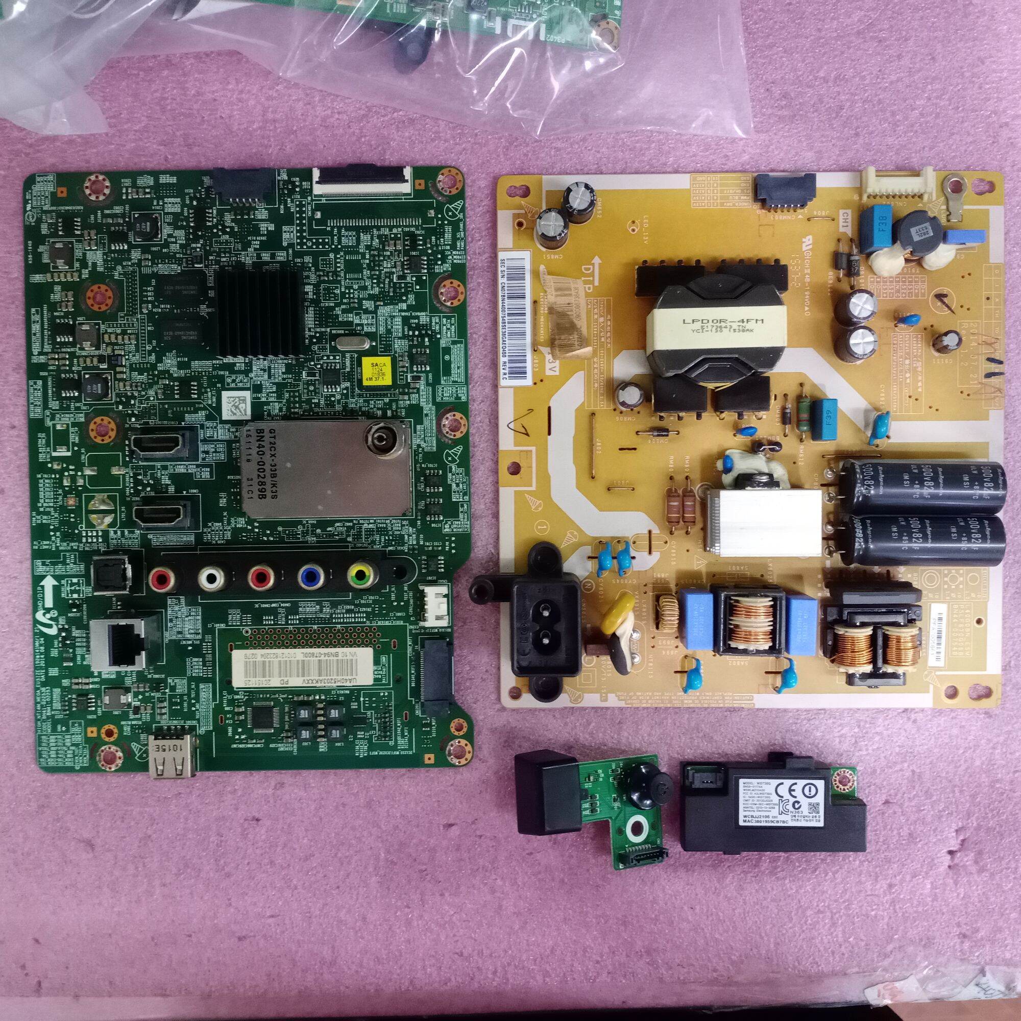 Bo mạch tivi samsung 40h5203,48h5203ak,bo xử lý,main chính,chủ, khiển, nguồn