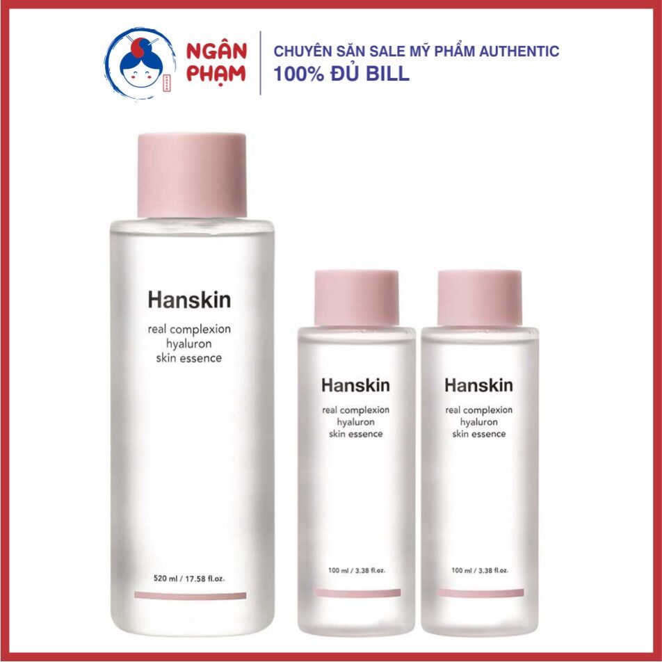Toner Cấp Ẩm Hanskin Hyaluron Skin Essence 300ml