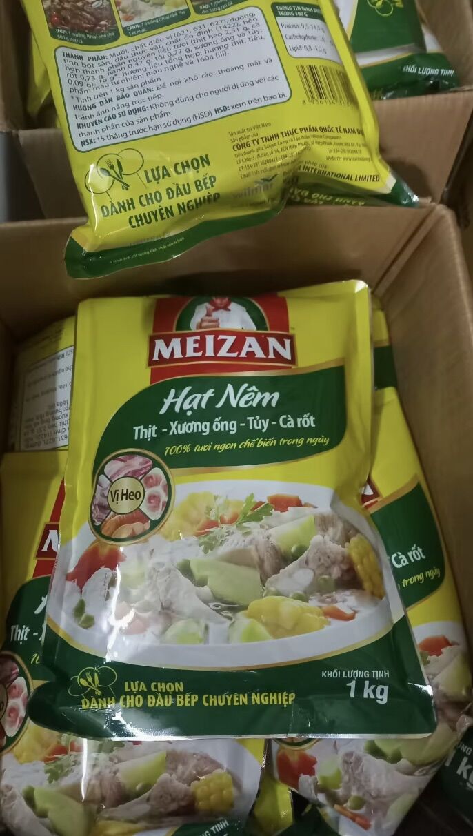 Hạt nêm Meizan vị heo 1kg