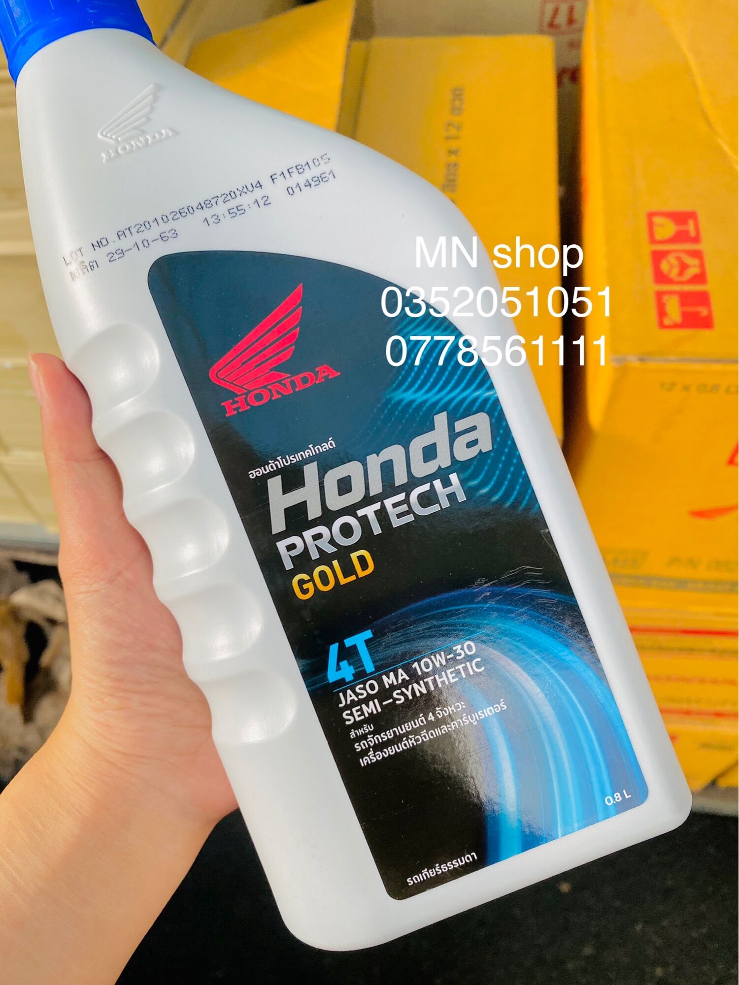 Nhớt Honda protech gold