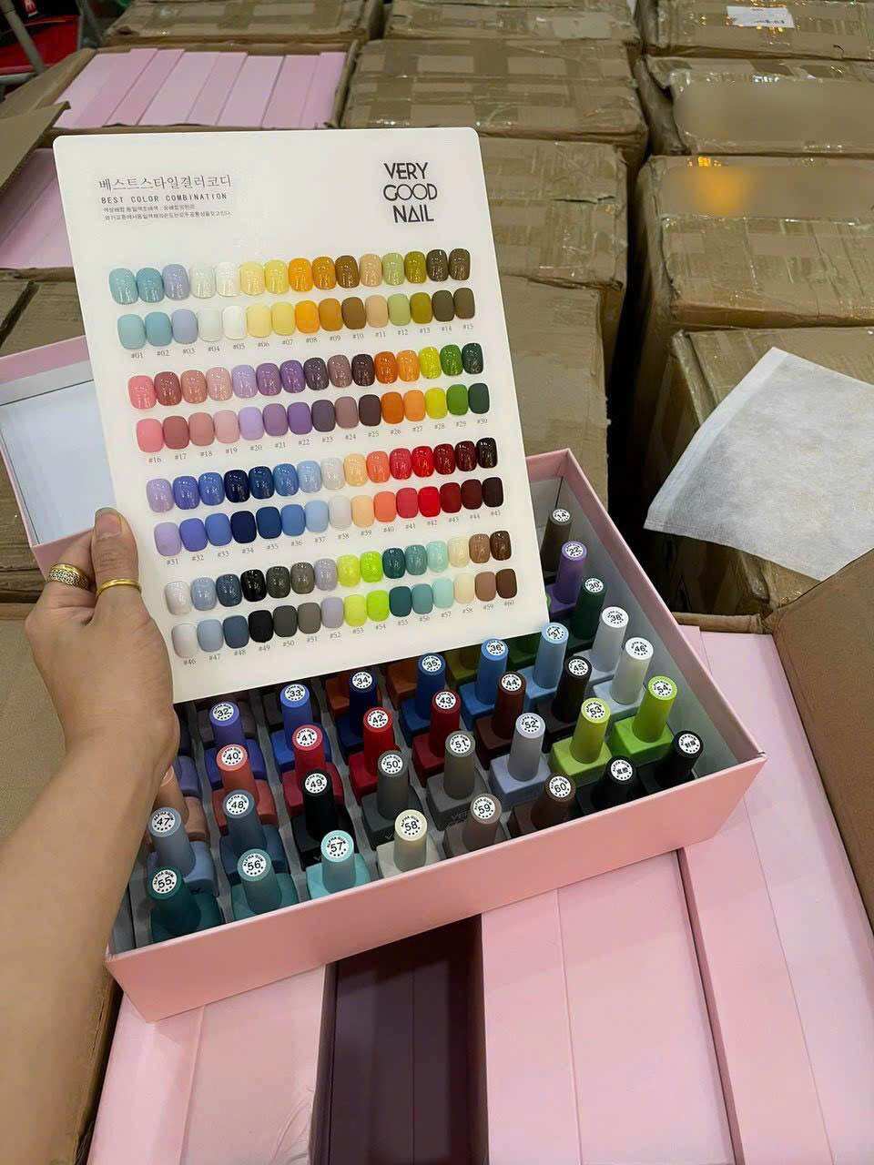 Set sơn gel VERY GOOD 60 màu siêu phẩm