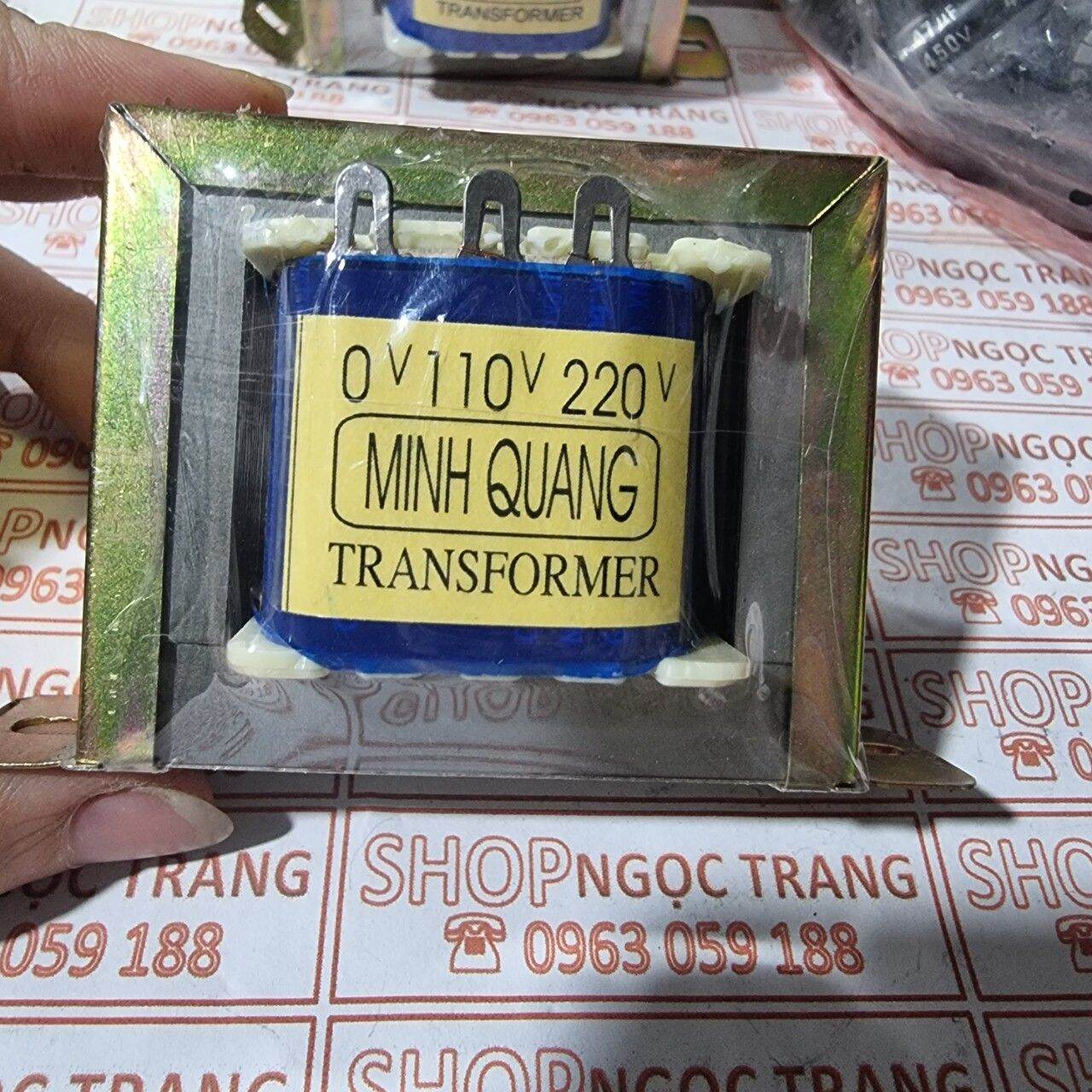 Biến Áp 3A -0V -12V (Lõi Đồng)