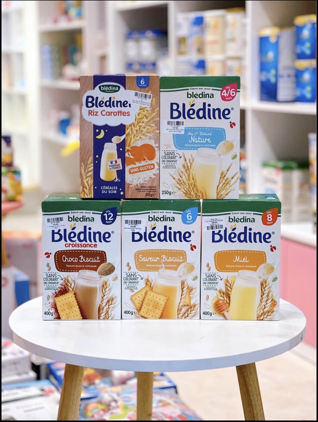 Bột Lắc Sữa Bledina- Bột Bledine 400gam - bột sữa đêm, hàng Pháp