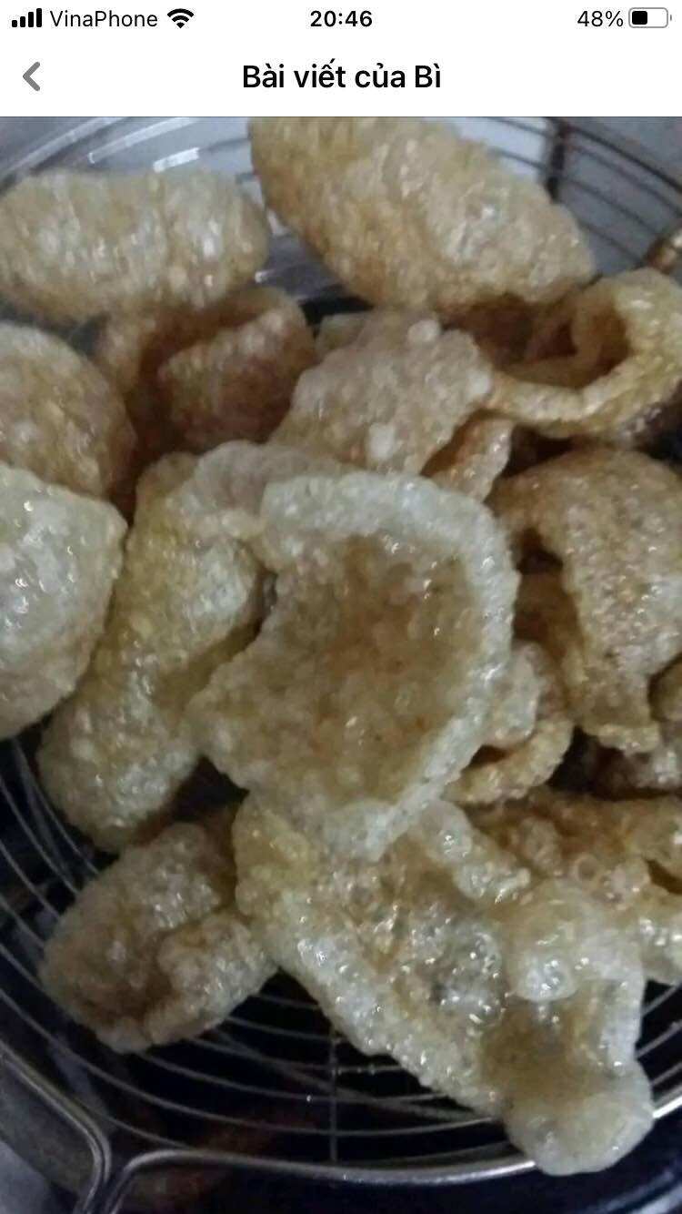 Bì heo sấy khô 100g /24k