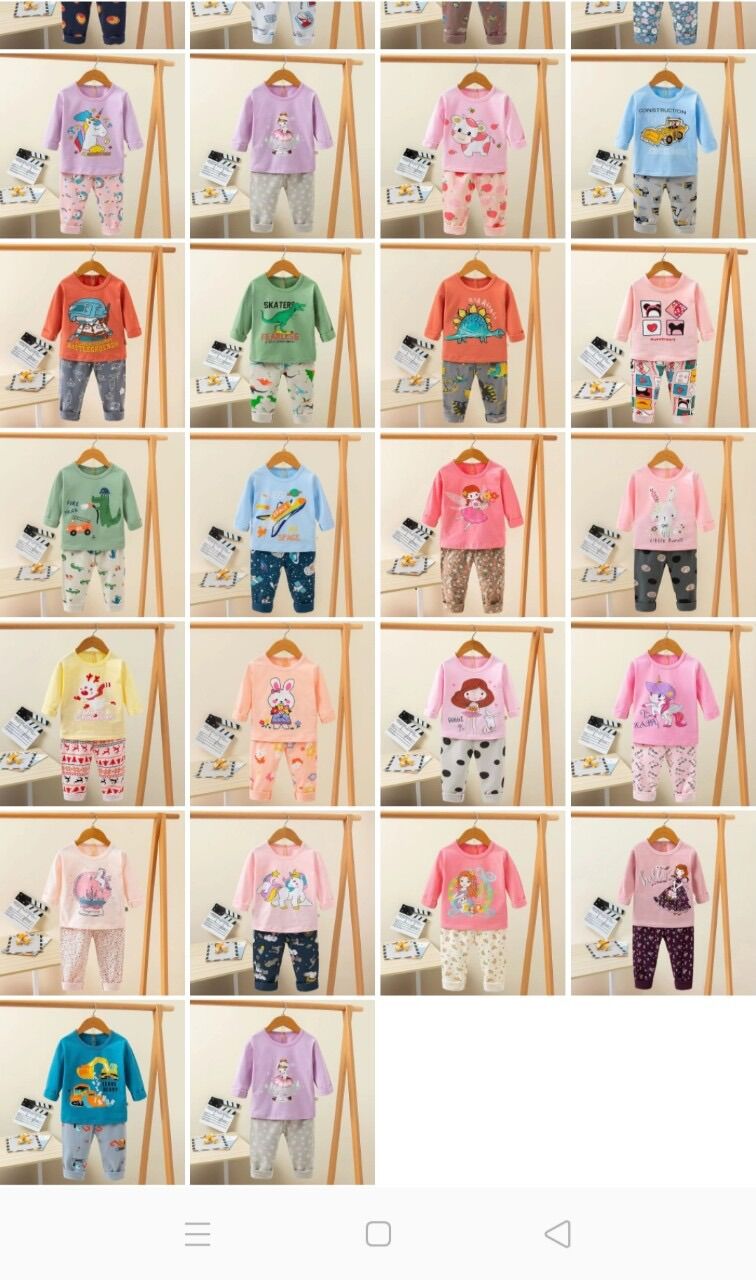 BỘ COTTON XUẤT HÀN CHO BÉ TRAI BÉ GÁI