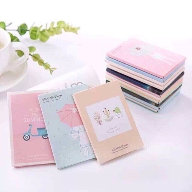 Giấy thấm dầu Maycreate 50 tờ nội địa Trung