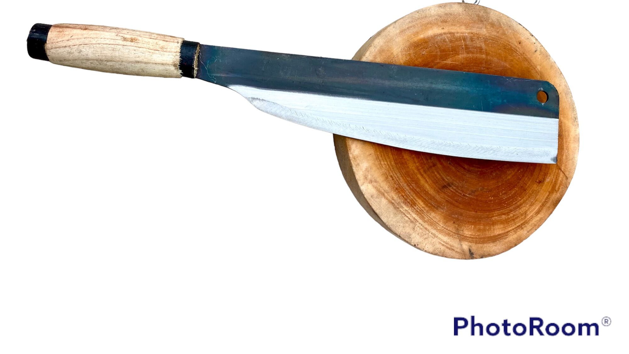 Dao thái thịt cán gỗ 2 khâu chắc chắn,sắc-bền