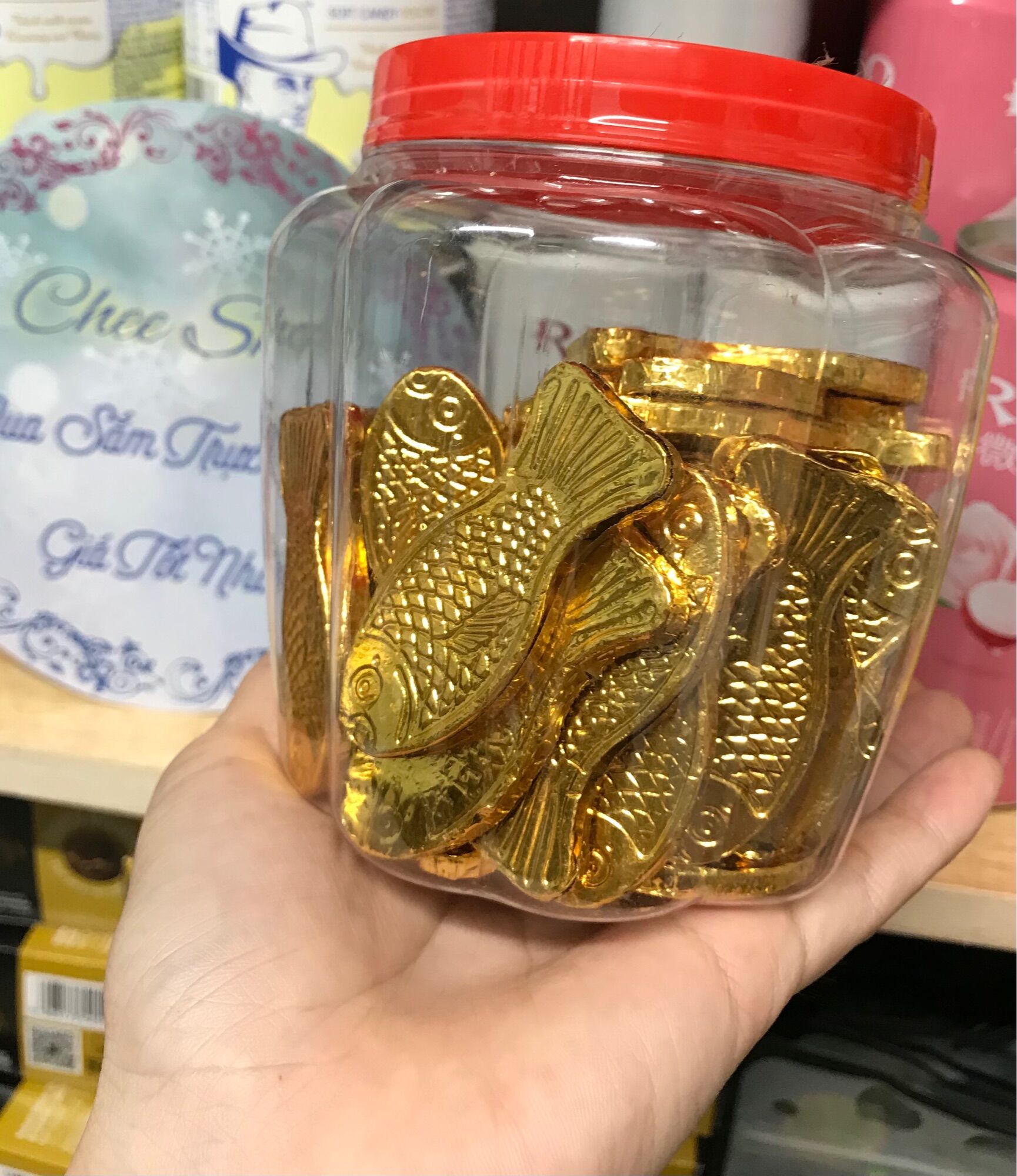 Kẹo Socola Hình Cá Vàng
