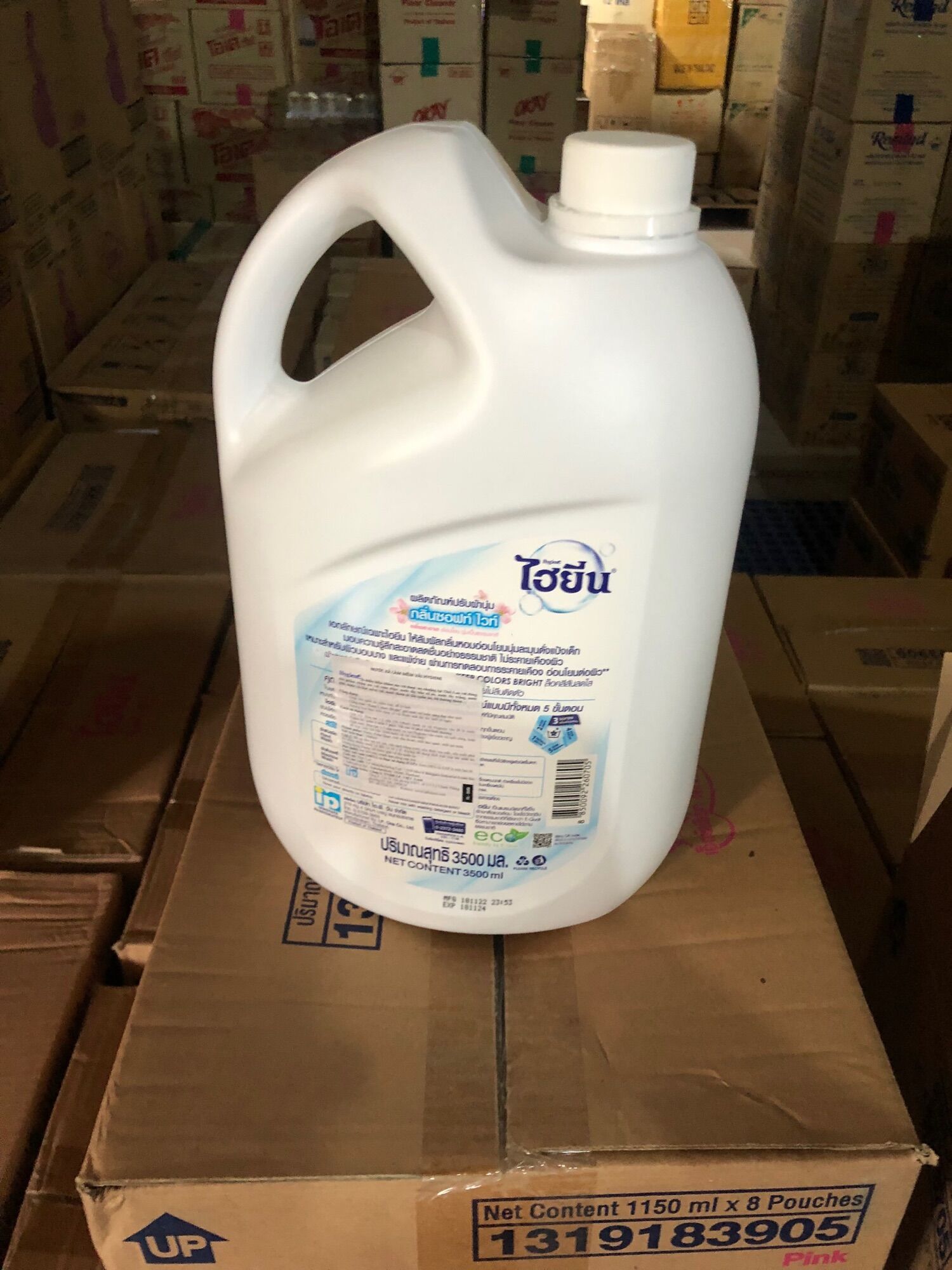 —-NƯỚC XẢ VẢI HYGIENE THÁI LAN CAN 3500ML