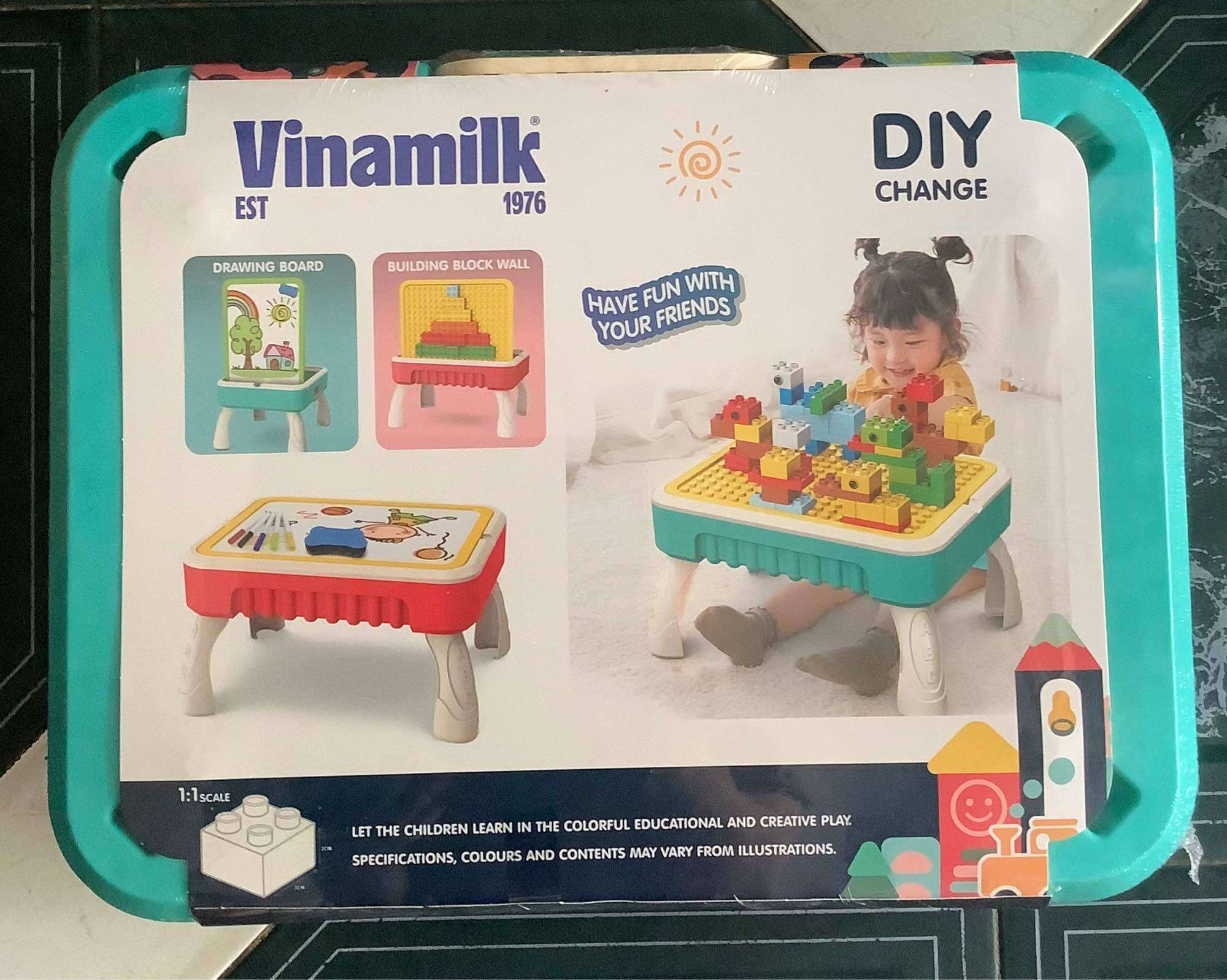 BỘ BÀN HỌC LẮP RÁP LEGO