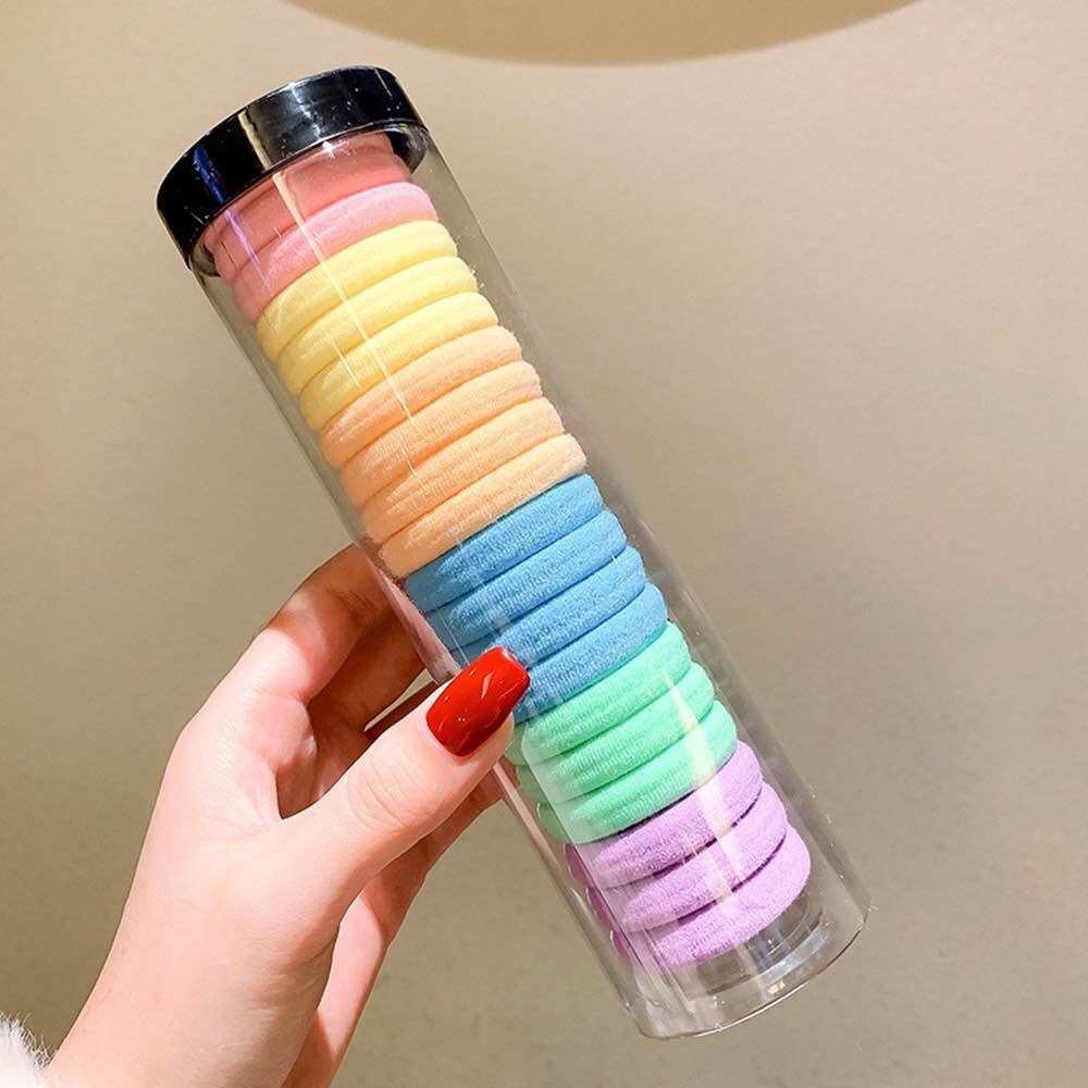 🎀🎀lon 20 sợi dây cột tóc đơn giản, nhiều màu, người lớn