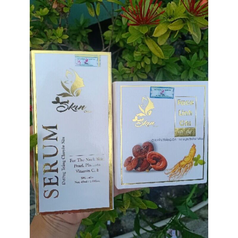 Face, Serum Linh Chi Skin trị nám , serum Linh Chi chính hãng