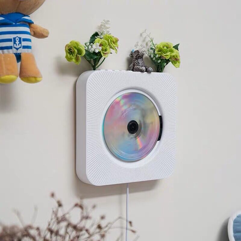 Máy nghe nhạc đĩa CD kết nối bluetooth (kèm 6 đĩa nhạc hot nhất tiktok)