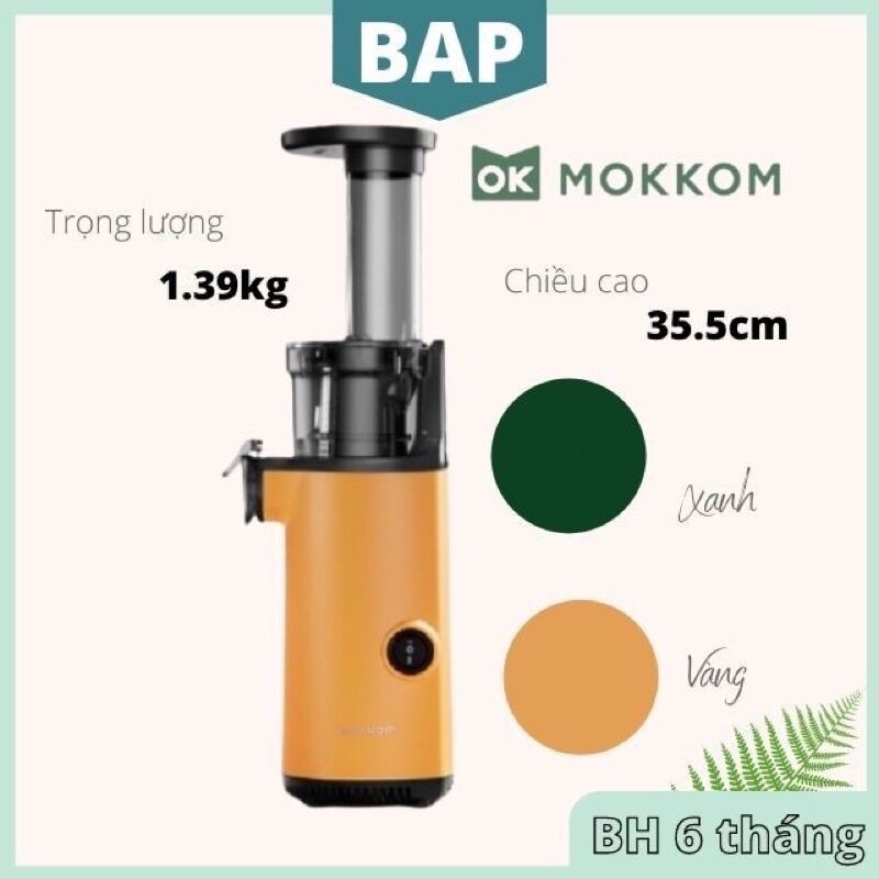 MÁY ÉP CHẬM MOKKOM CHÍNH HÃNG
