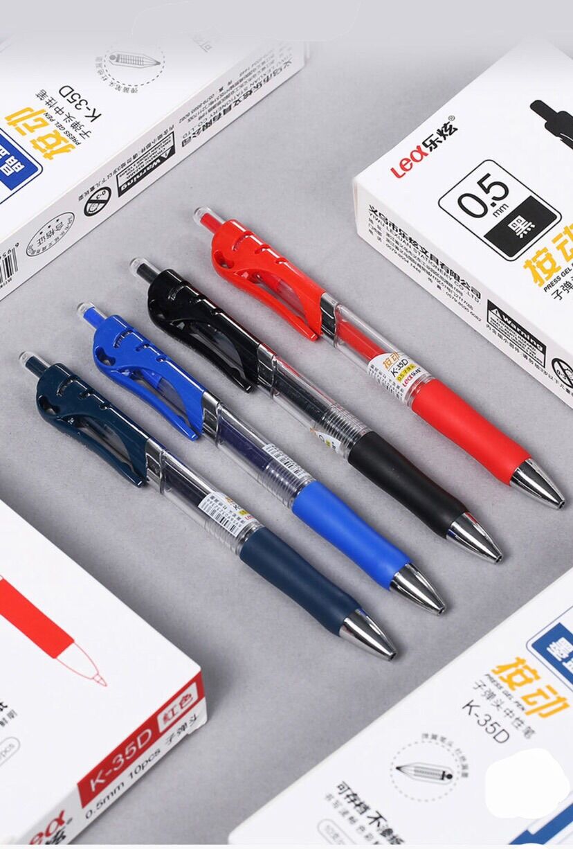 Bút gel nước 0.5mm Lea-K35D với 4 màu chọn lựa giá ưu đãi