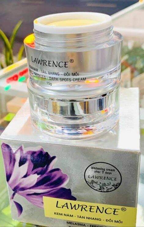 Kem nám tàn nhang Lawrence 15g