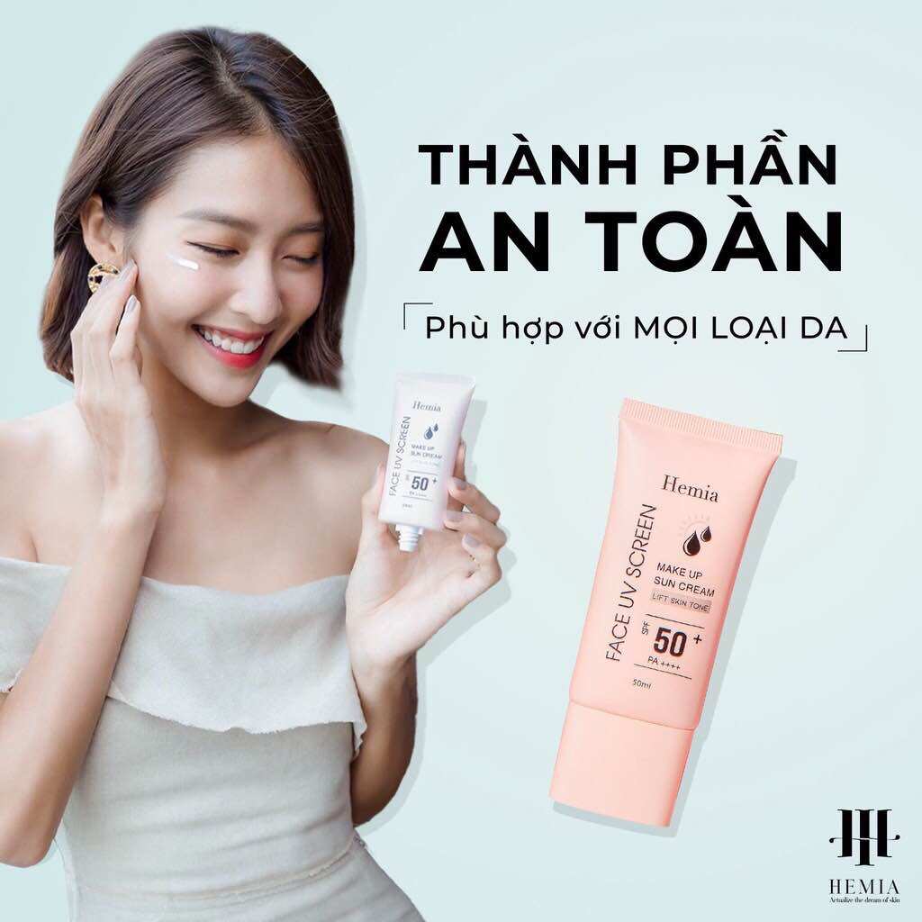 kem chống nắng HEMIA chính hãng