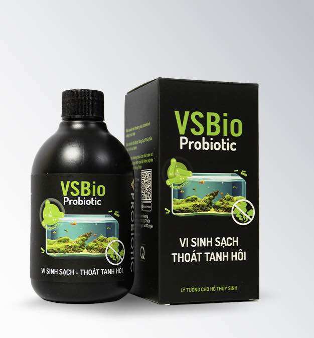 Men vi sinh vs bio 80g làm trong nước bể cá thuỷ sinh