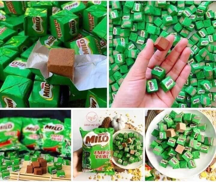 Bịch 100 viên kẹo Milo Cube Thái Lan chính hãng