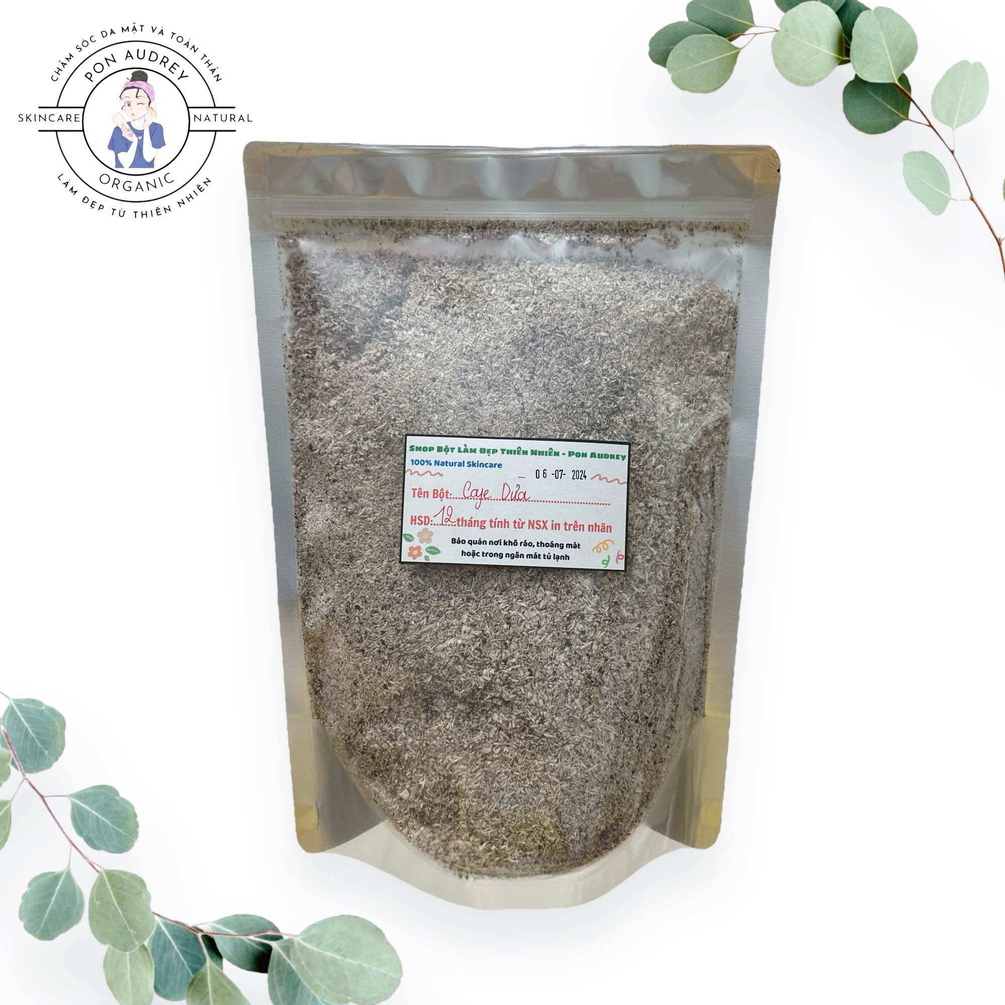 Bột tẩy tế bào chết cà phê dừa non nguyên chất - làm sạch sâu, dưỡng ẩm, sáng mịn da