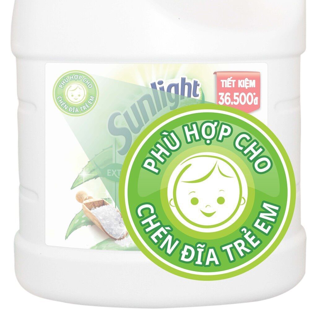 Can 3.6kg nước rửa chén Sunlight