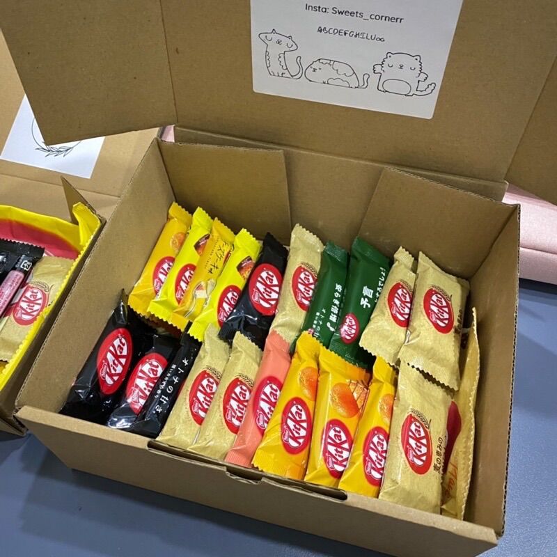 Kitkat Box Mix Vị Nhật Bản Hộp 10 và 20 chiếc
