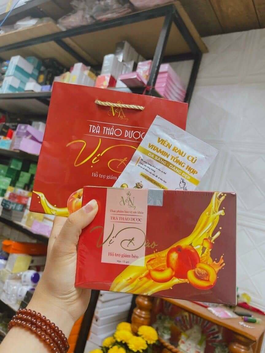 Trà Đào Phương Anh Kèm Detox