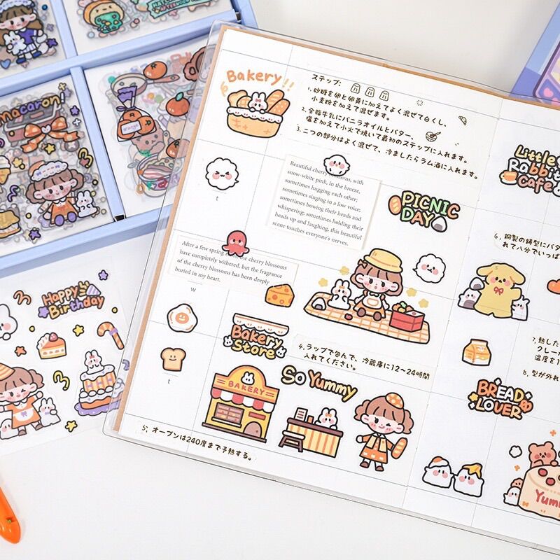 Sticker Cute Dán Trang Trí