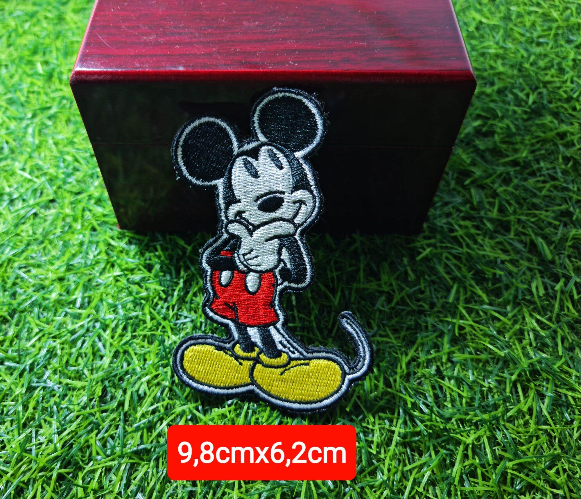 Sticker thêu ủi hình chuột mickey các loại ms8733t5