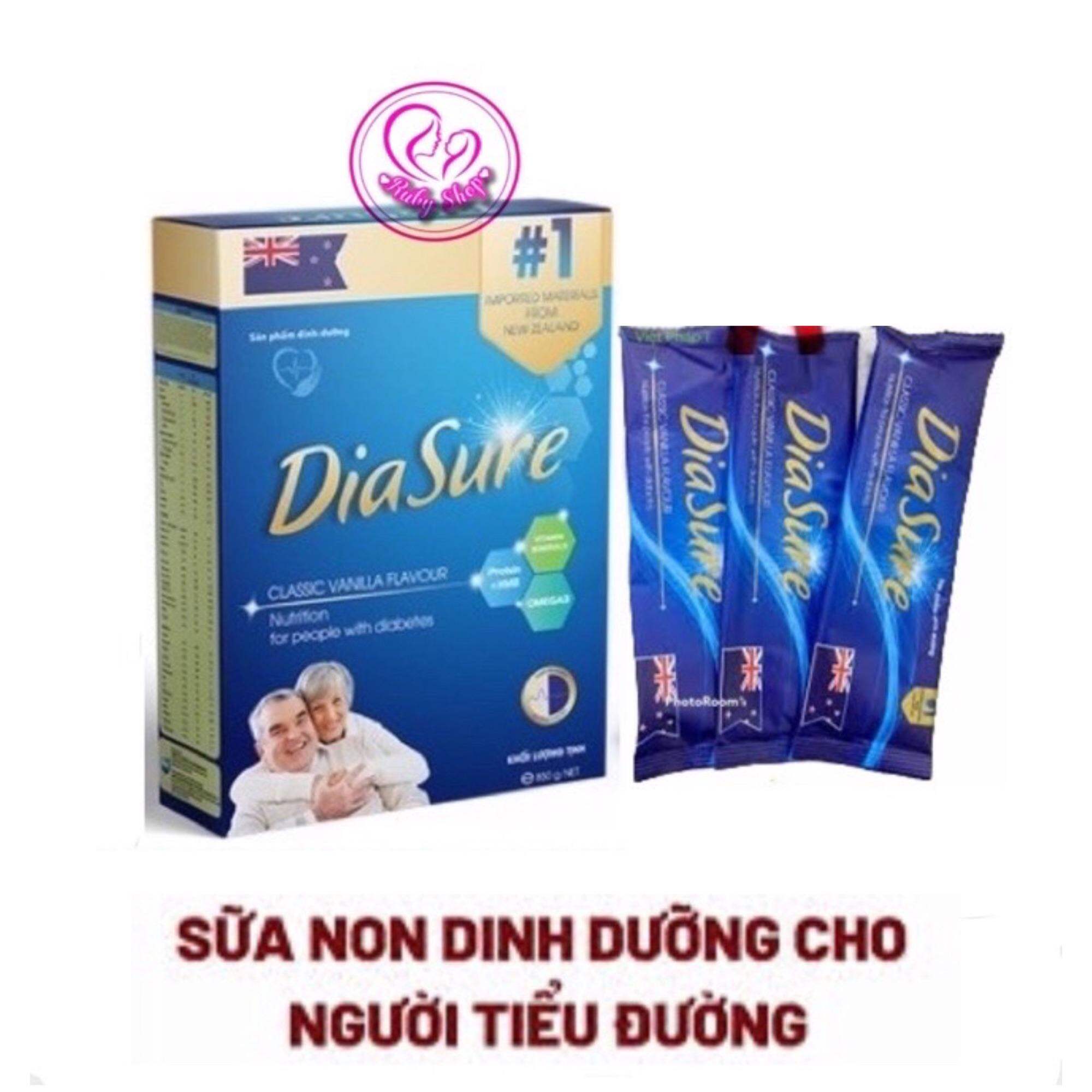 Combo 10 gói sữa non tiểu đường diasure dùng thử