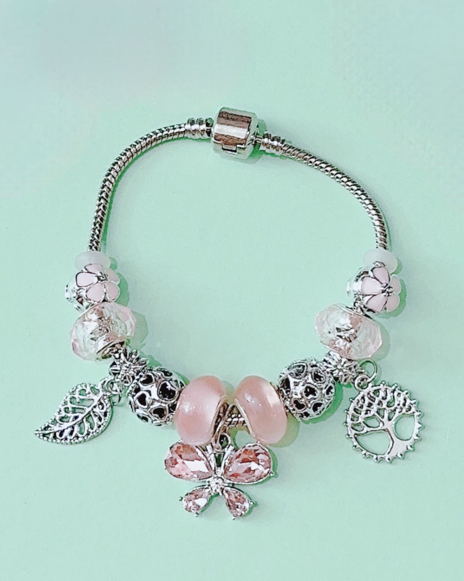 Vòng tay charm bạc 925 cực cháy