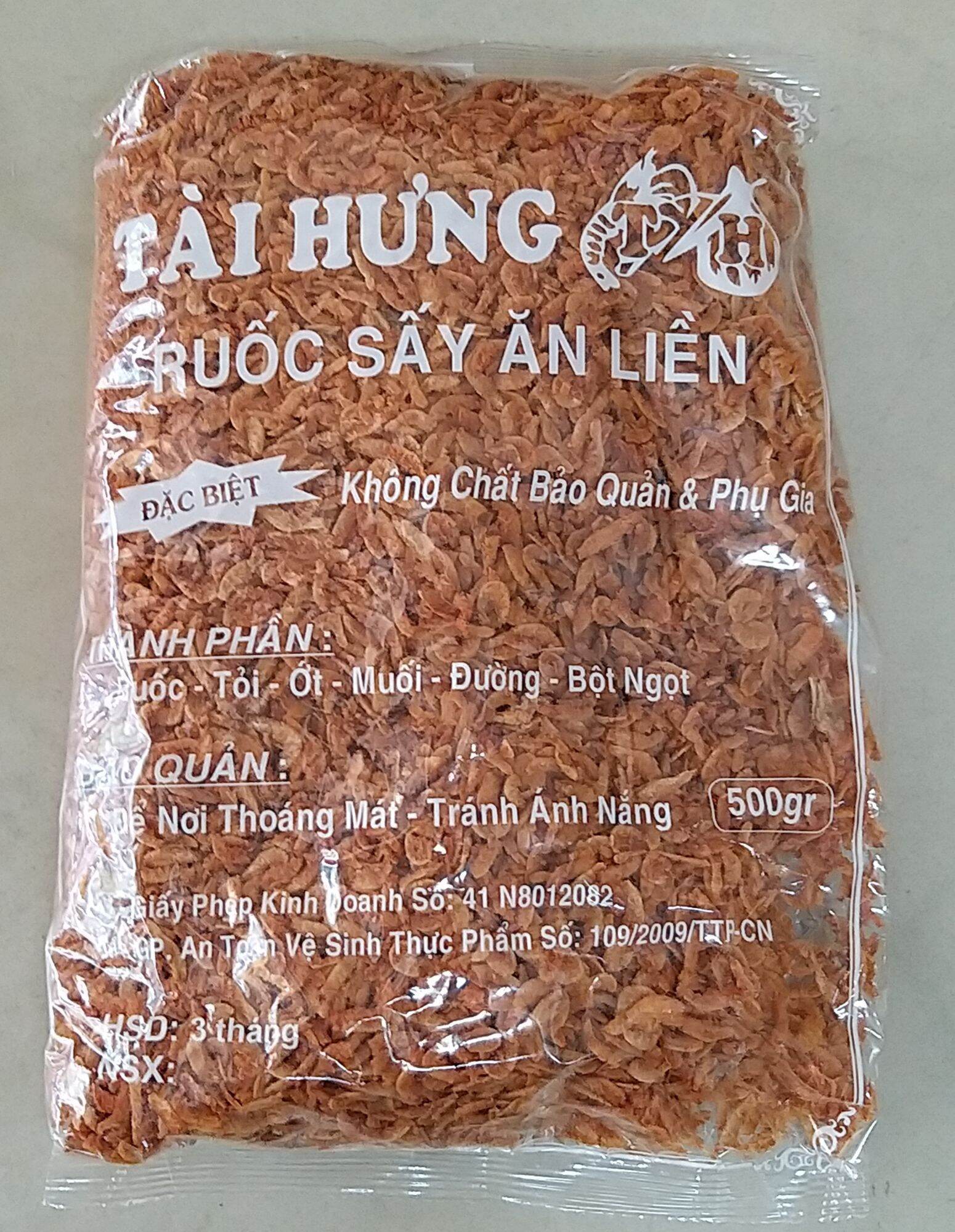 RUỐC SẤY ĂN LIỀN ĐẶC SẢN CÀ MAU