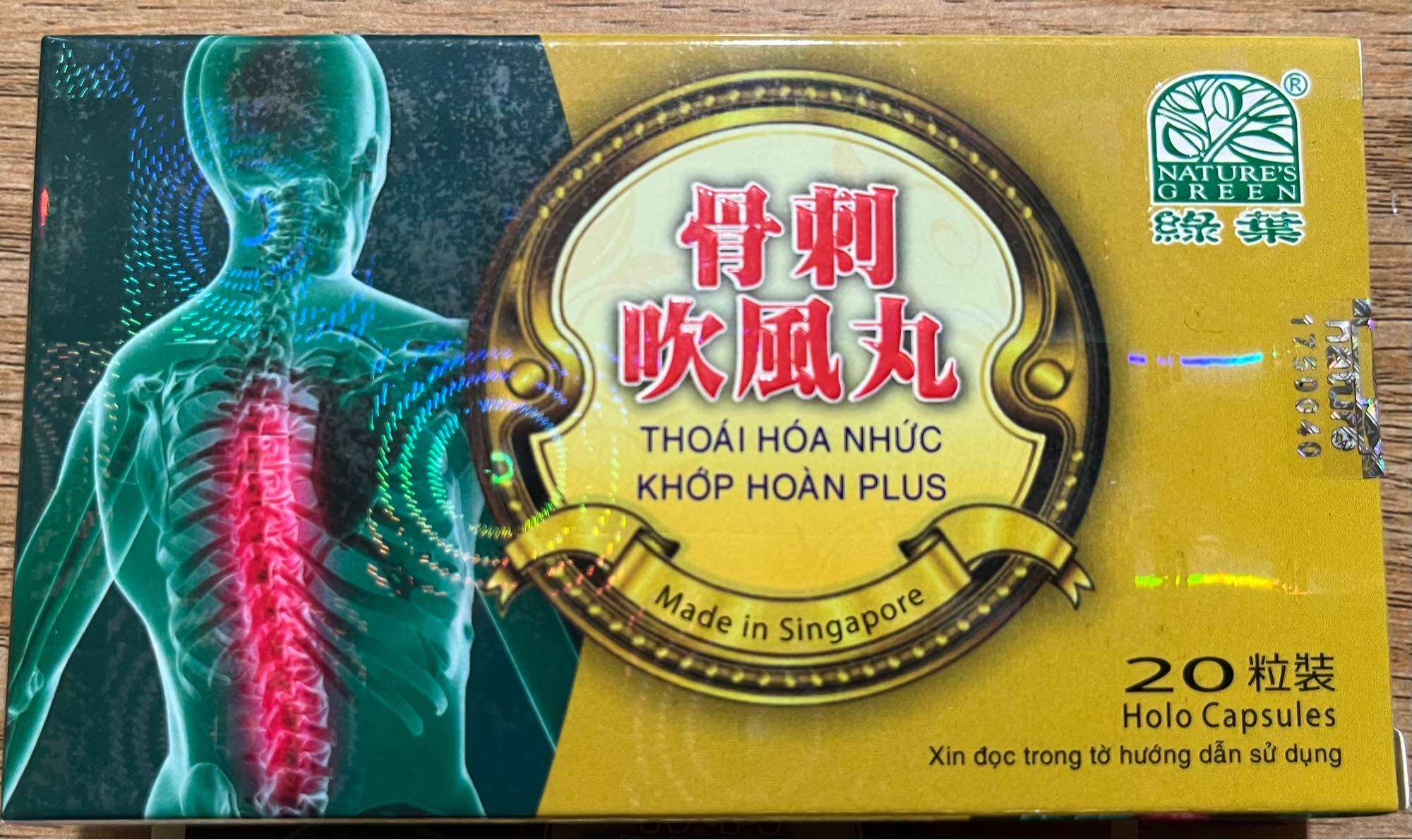 HỖ TRỢ XƯƠNG KHỚP THOÁI HOÁ NHỨC KHỚP KHỚP HOÀN PLUS
