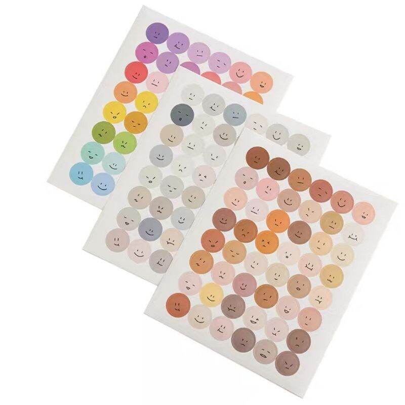 Set sticker mặt cười trang trí bullet journal - Aimée Store