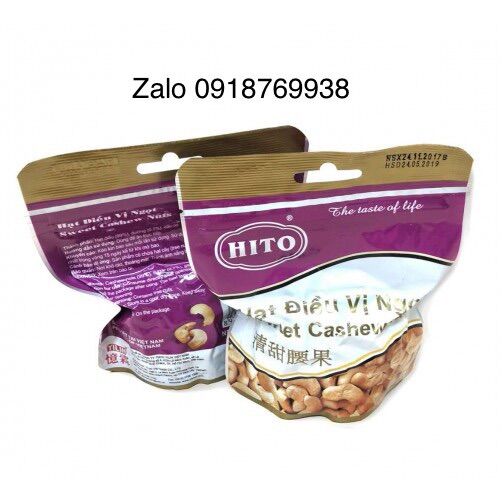Hạt điều Hito Vị NGỌT 100g