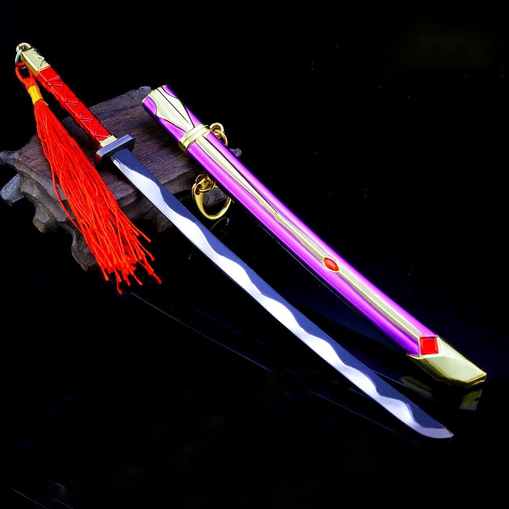 Mô hình kiếm Yasuo huyết nguyệt 22cm.