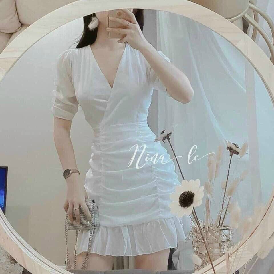 VÁY TRẮNG XINH PHONG CÁCH HÀN QUỐC 07