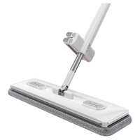 TEITEIRO | Chổi Lau Nhà Không Cần Rửa Tay Ẩm  Khô Tích Hợp