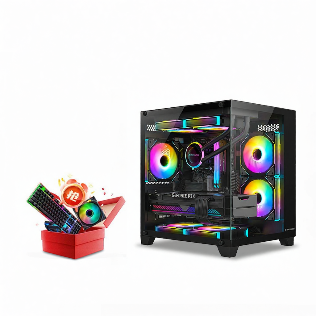 HUANANZHI | Gaming PC Design & Rendering Custom Gaming Host with Stylish Look Giá 14,004,000 Đồng*Miễn phí vận chuyển